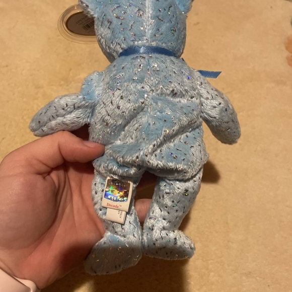 TY Beanie Baby Decade Bear - Picture 2 of 3